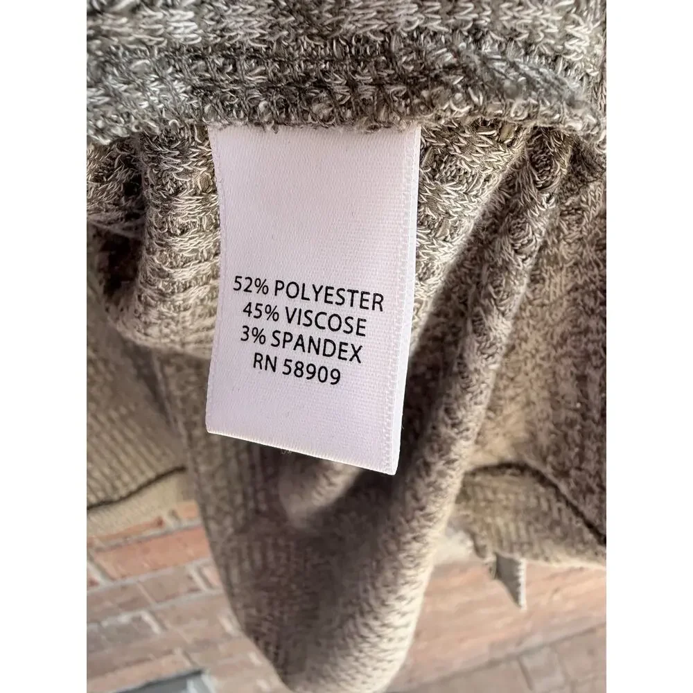 Westbound Women's Gray Stretch Turtleneck Long Sleeve Pullover Sweater Sz 3X NWT - Picture 2 of 3